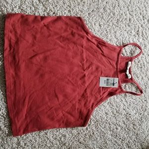 Express crop top tank, XS